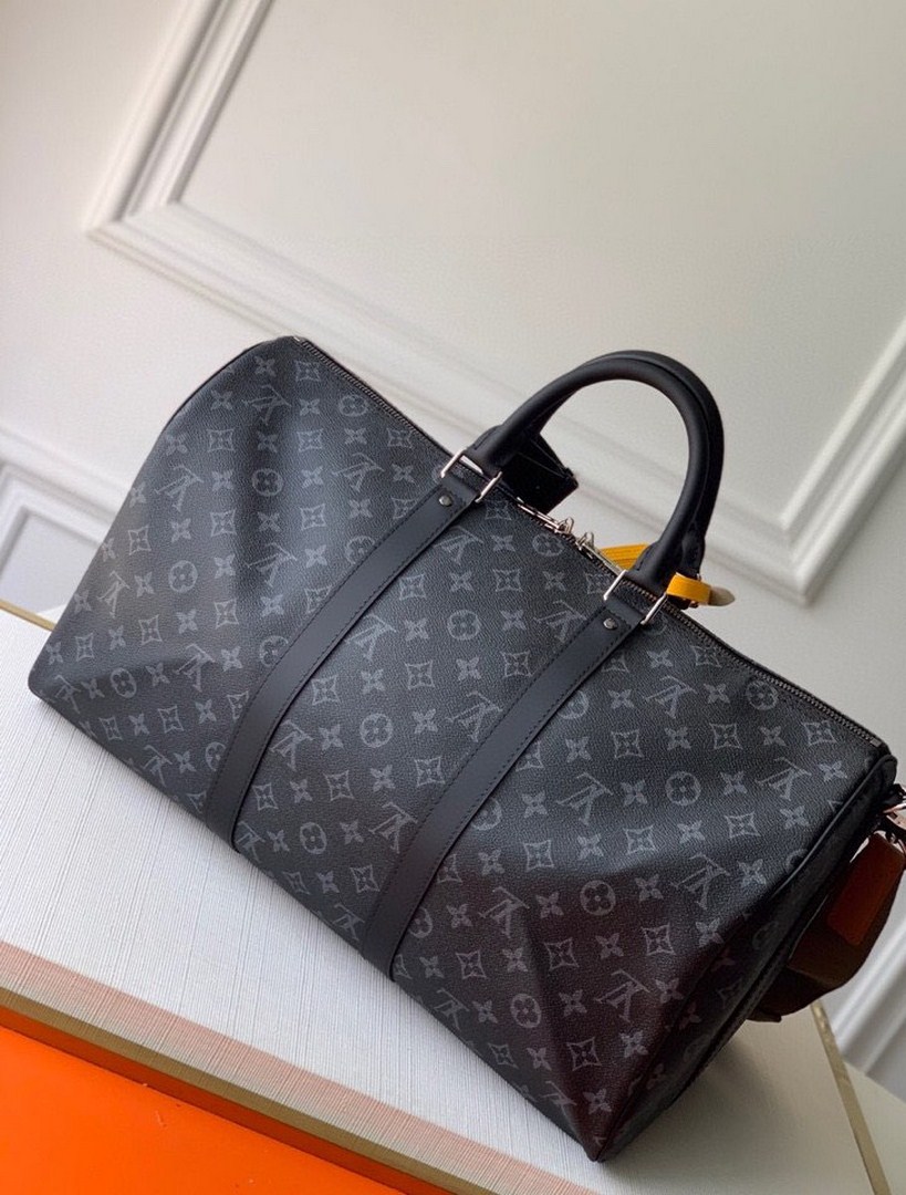 Túi Xách Louis Vuitton Keepall Vip Black Size 45cm