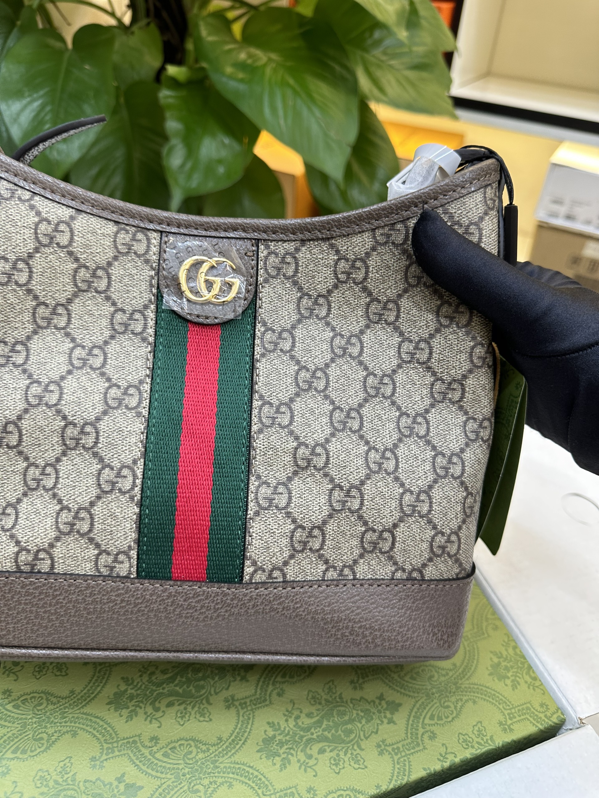 Túi Gucci Ophidia GG Small Shoulder Bag Super Size 30x22cm