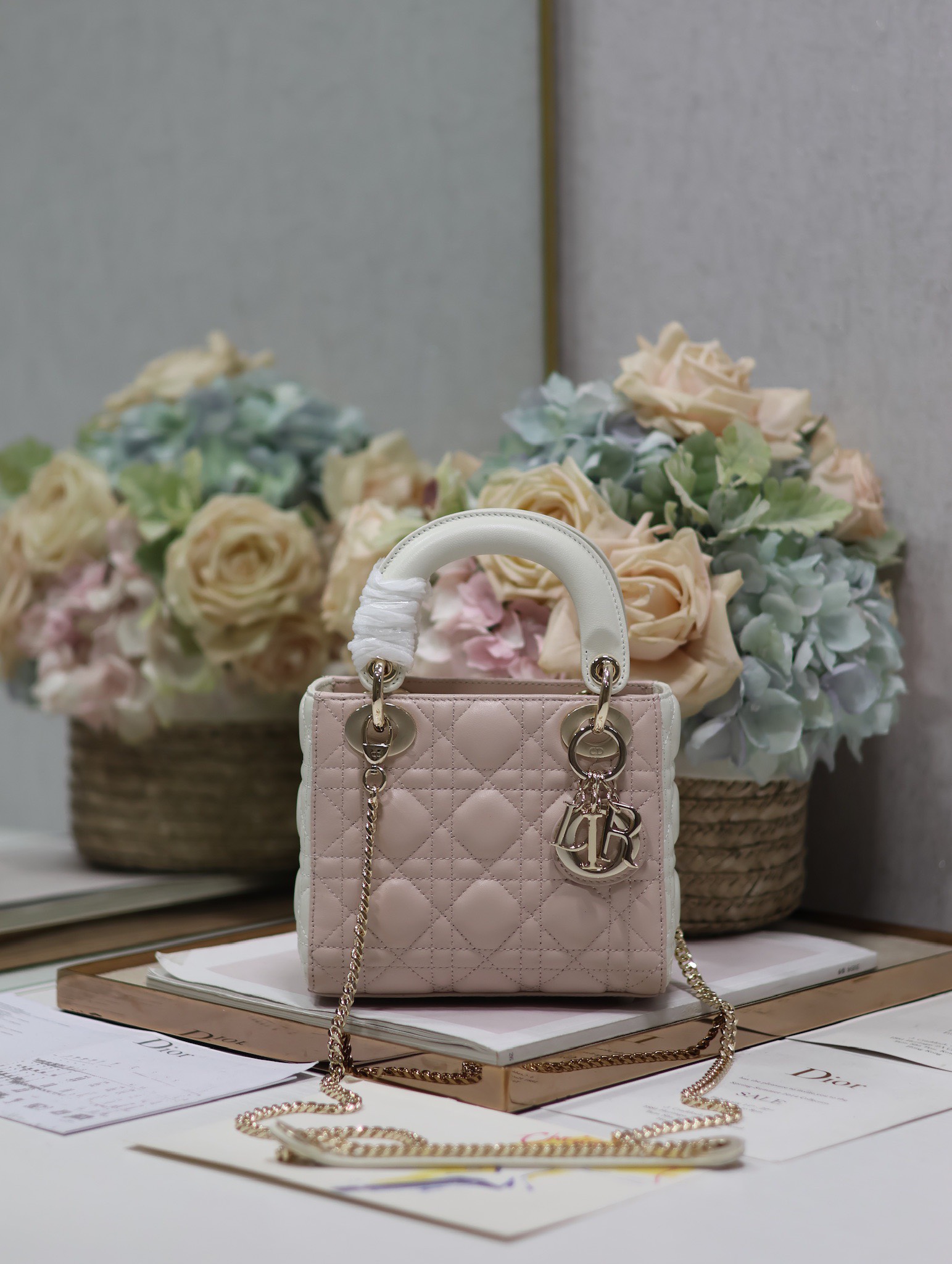 Bảng Màu Mini Lady Dior Bag Size 17cm