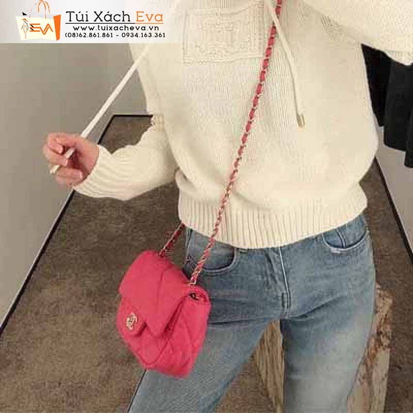 Túi Xách Chanel Small FLap Bag Siêu Cấp Màu Hồng Đẹp.