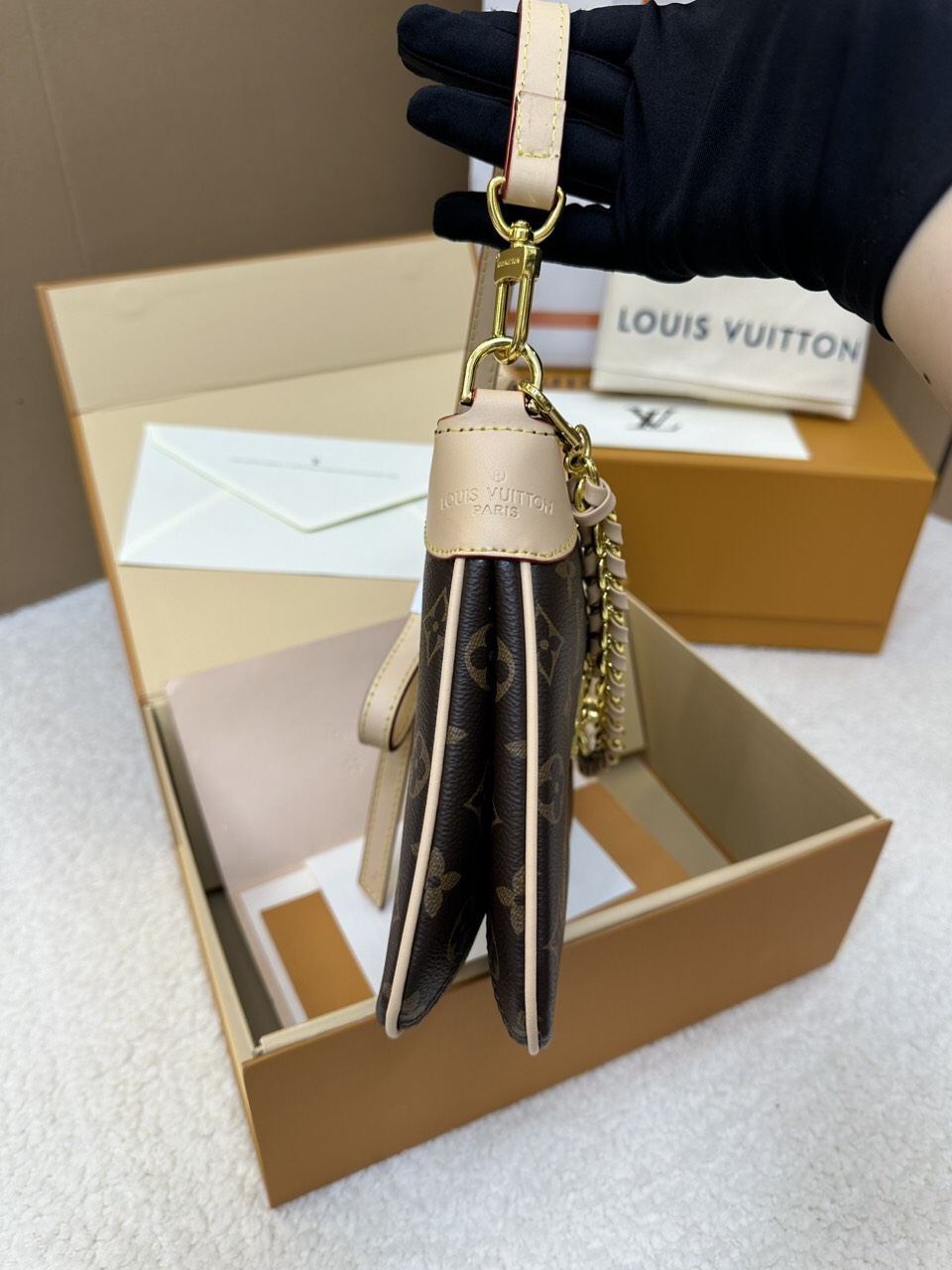 Túi Xách LV Twinny Màu Nâu Size 29cm M46659