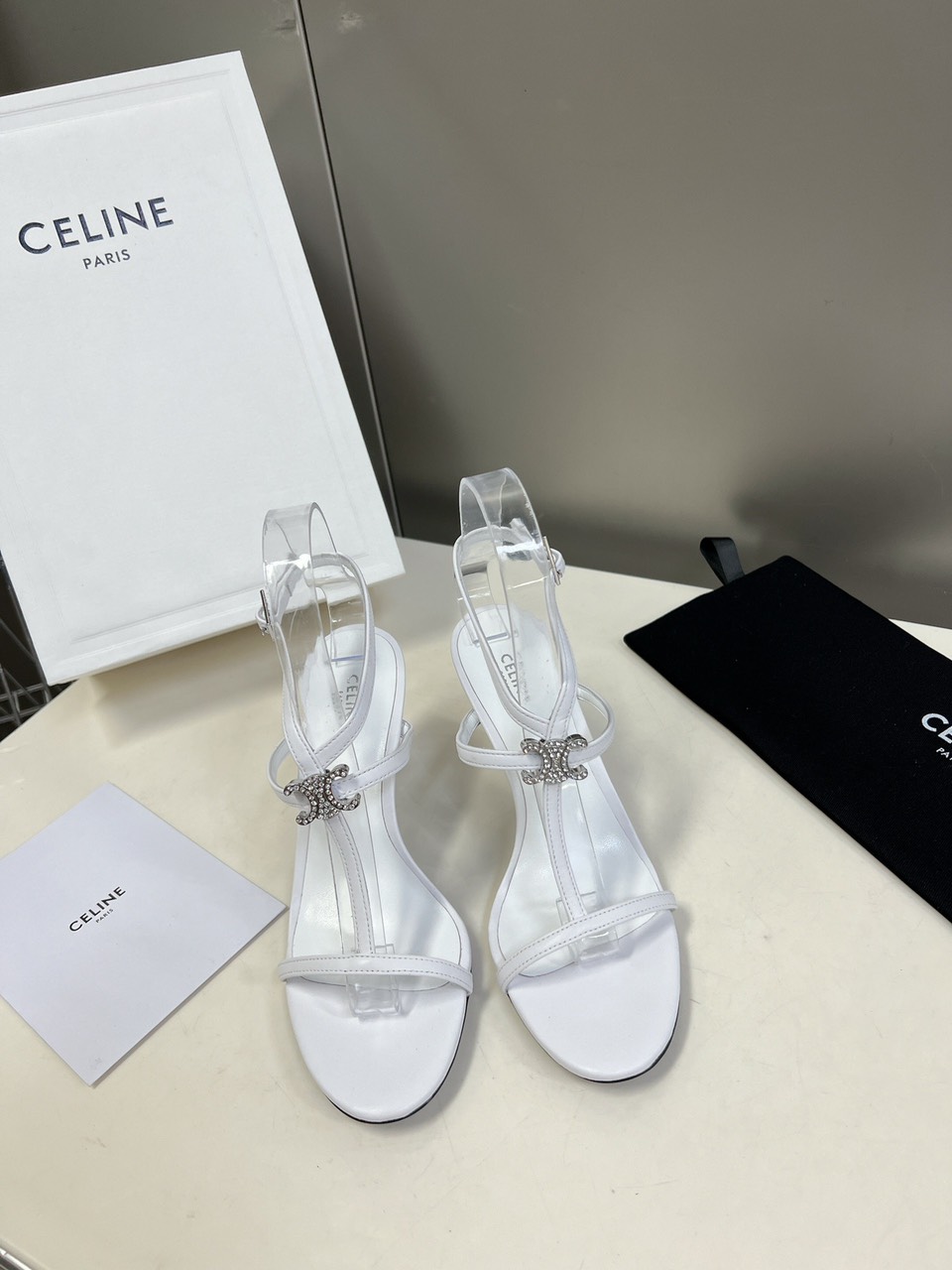 Giày Celine Sandal Cao Gót SIêu Cấp Cao 8,5cm