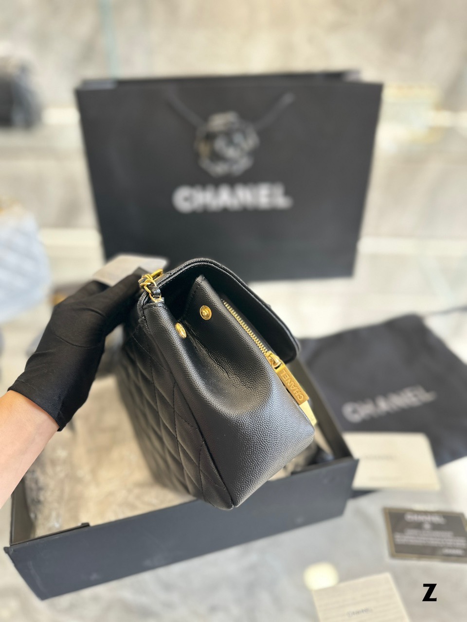 Tổng Hợp Túi Xách Chanel Classic Super Business Affinity Size 19 x 14 x 7cm