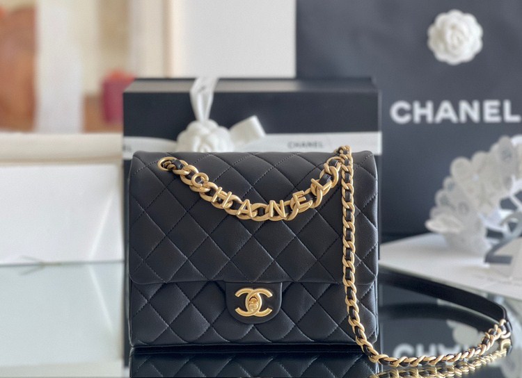 Túi Xách Chanel Classic 23P Vip Màu Đen Size 23cm