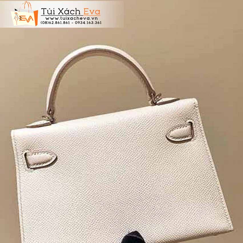 Túi Xách Hermes Kelly Bag Siêu Cấp Màu Trắng Đẹp.