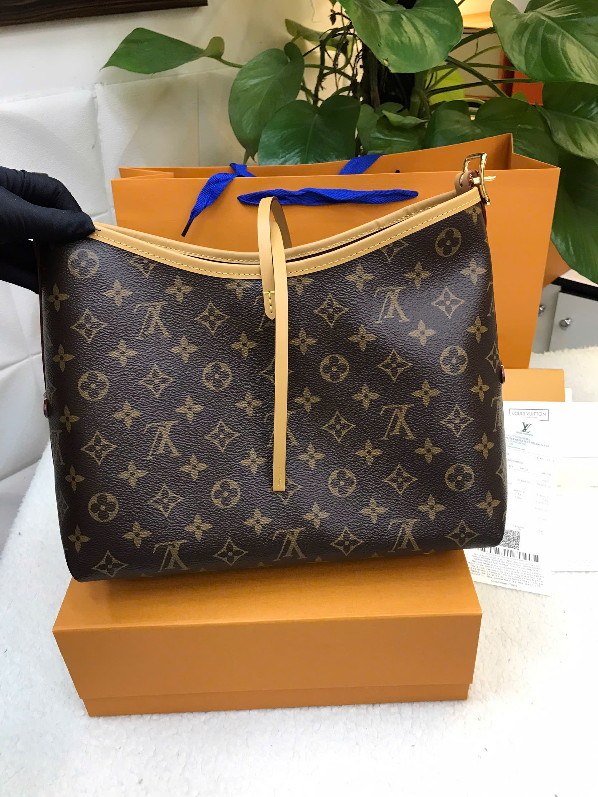 Túi LV CarryAll PM Vip Màu Nâu Size 29cm M46203