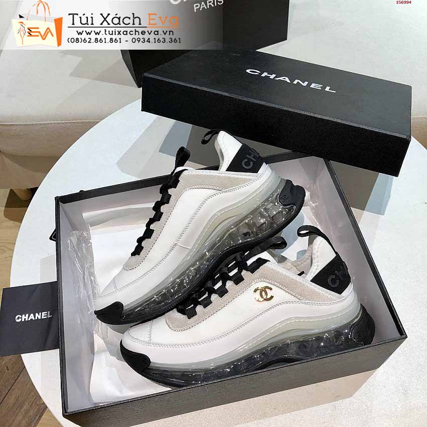 Giày Bata Chanel Siêu Cấp Màu Trắng Chữ C Đẹp.