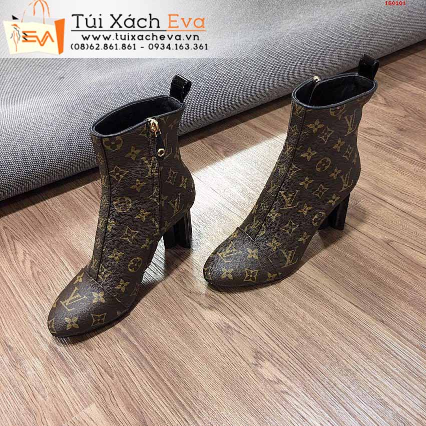 Giày Boot LV Siêu Cấp Màu Nâu Đẹp