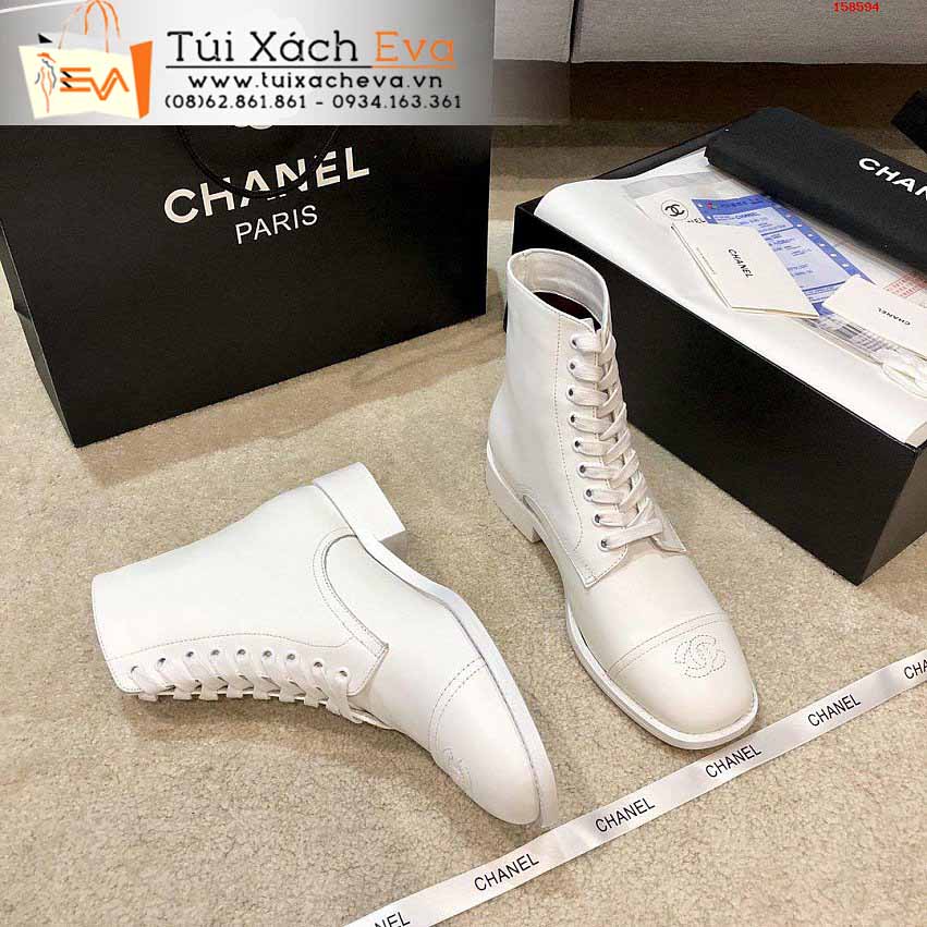 Giày Chanel Siêu Cấp Màu Trắng Đẹp.