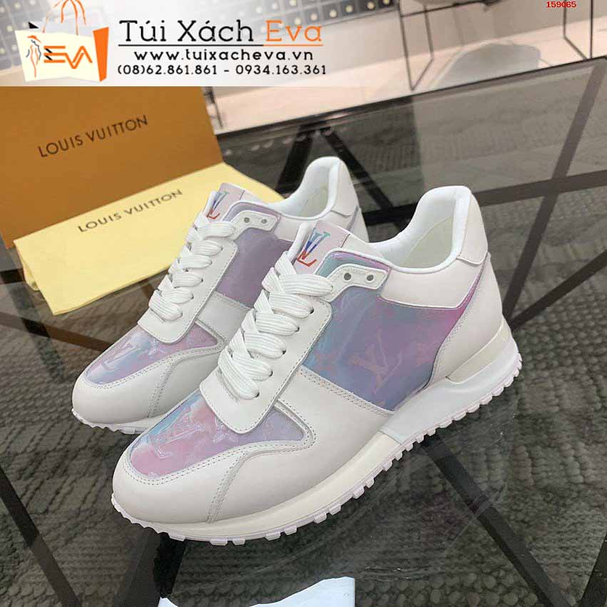Giày LV Siêu Cấp Màu Trắng Phối Tím Đẹp.