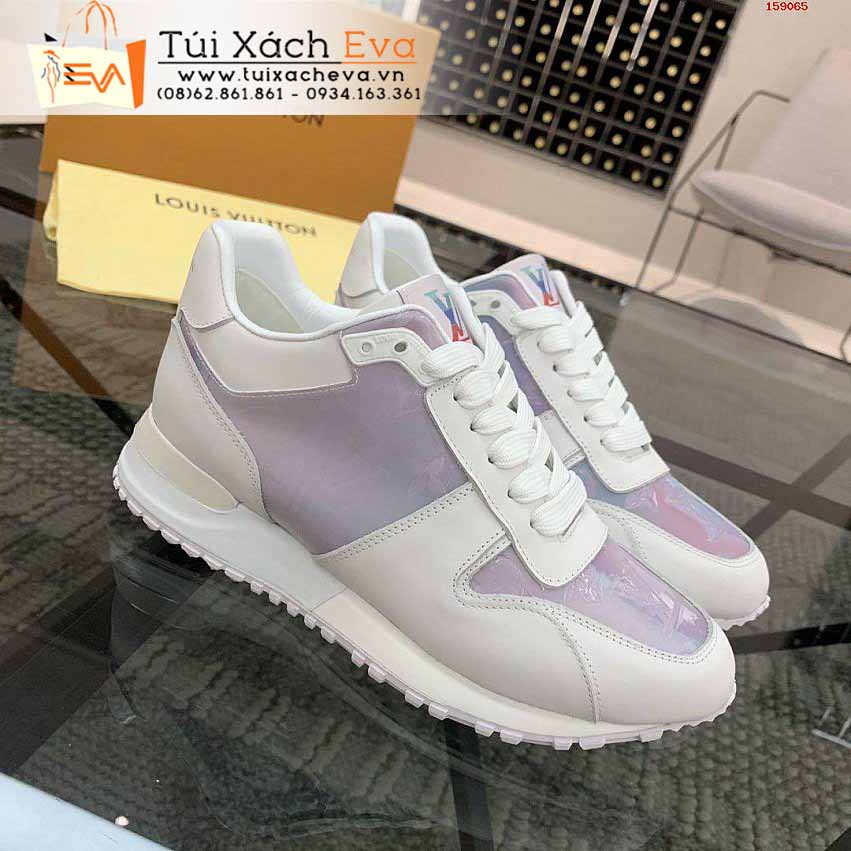 Giày LV Siêu Cấp Màu Trắng Phối Tím Đẹp.