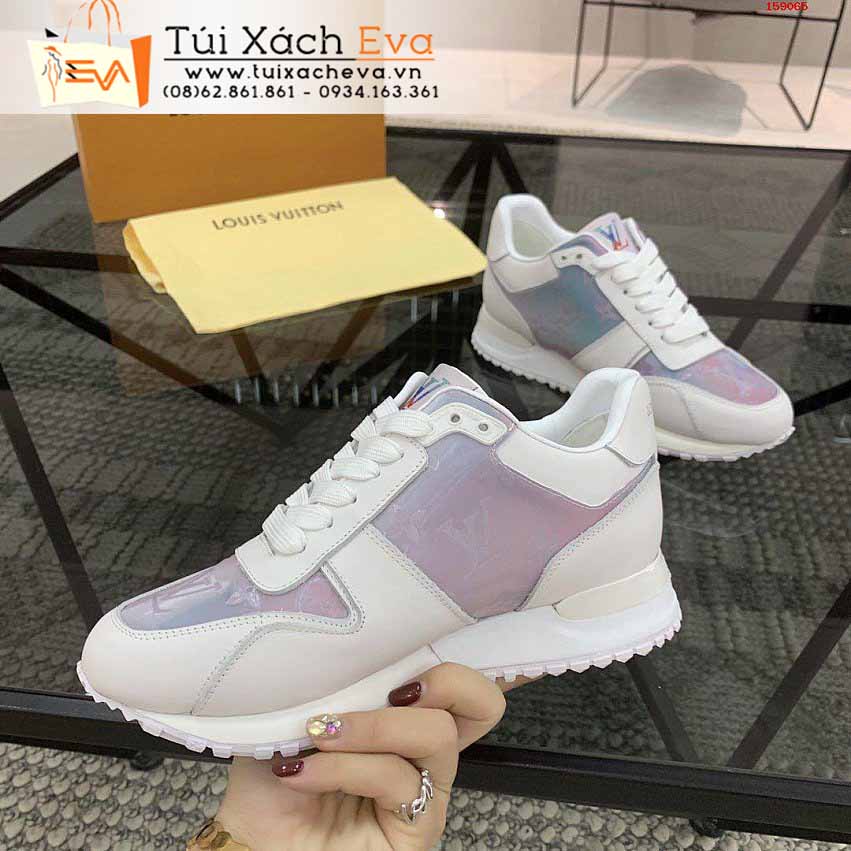 Giày LV Siêu Cấp Màu Trắng Phối Tím Đẹp.
