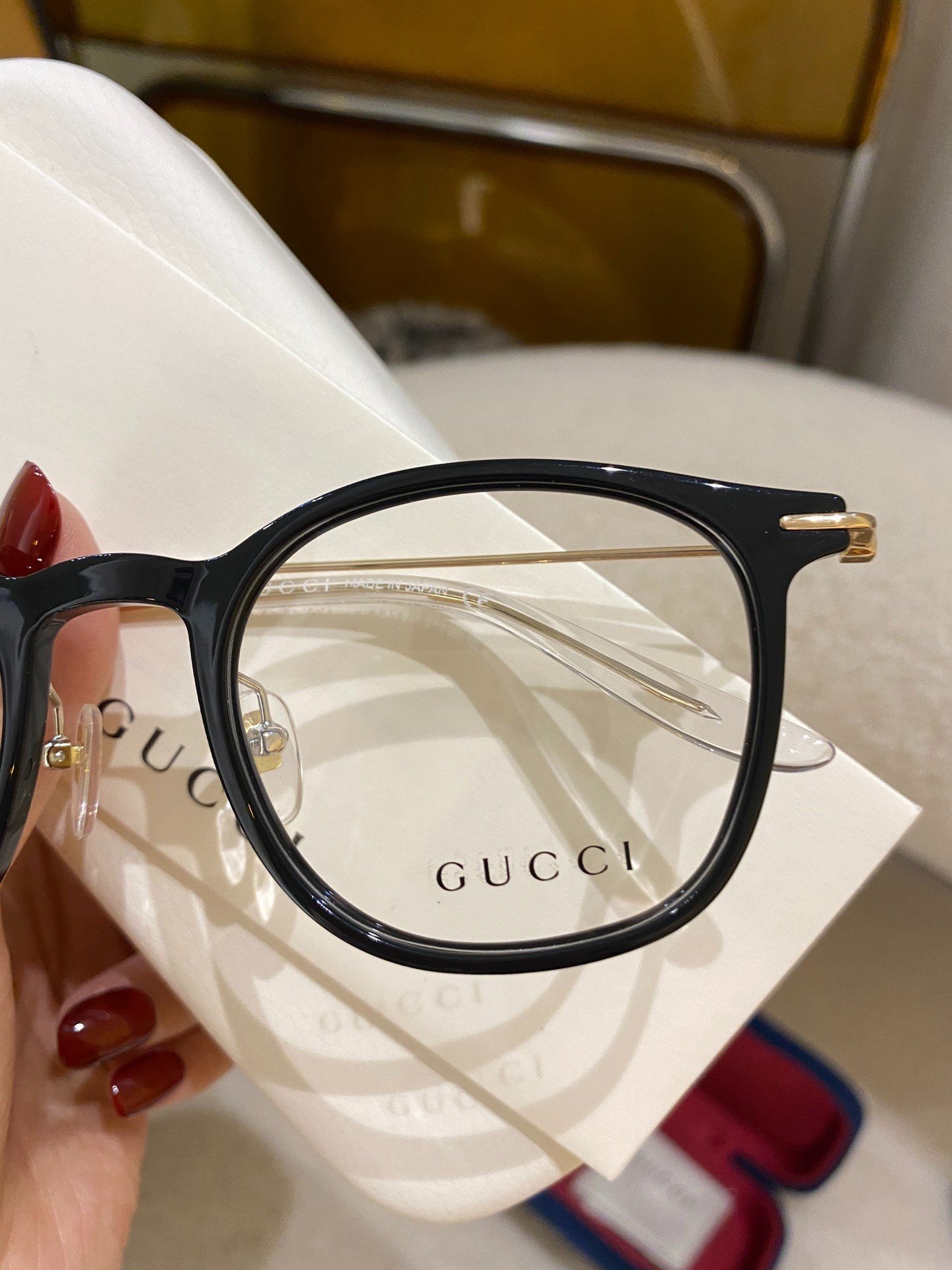 Mắt Kính Gucci Original Siêu Cấp Size 21-150  GG0932