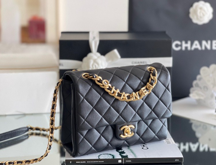 Túi Xách Chanel Classic 23P Vip Màu Đen Size 23cm