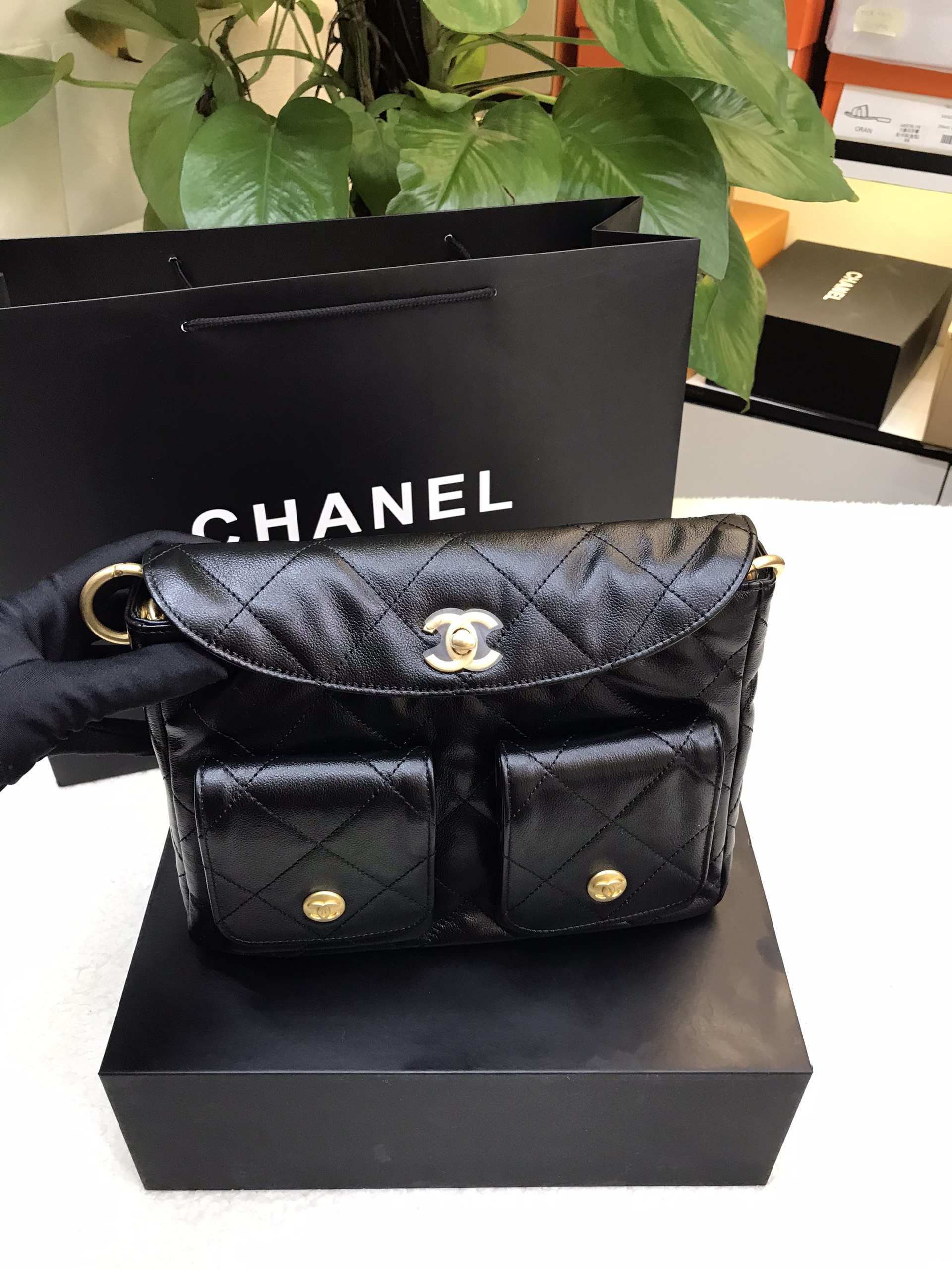 Túi Chanel Hobo VIP Size 24cm AS4743