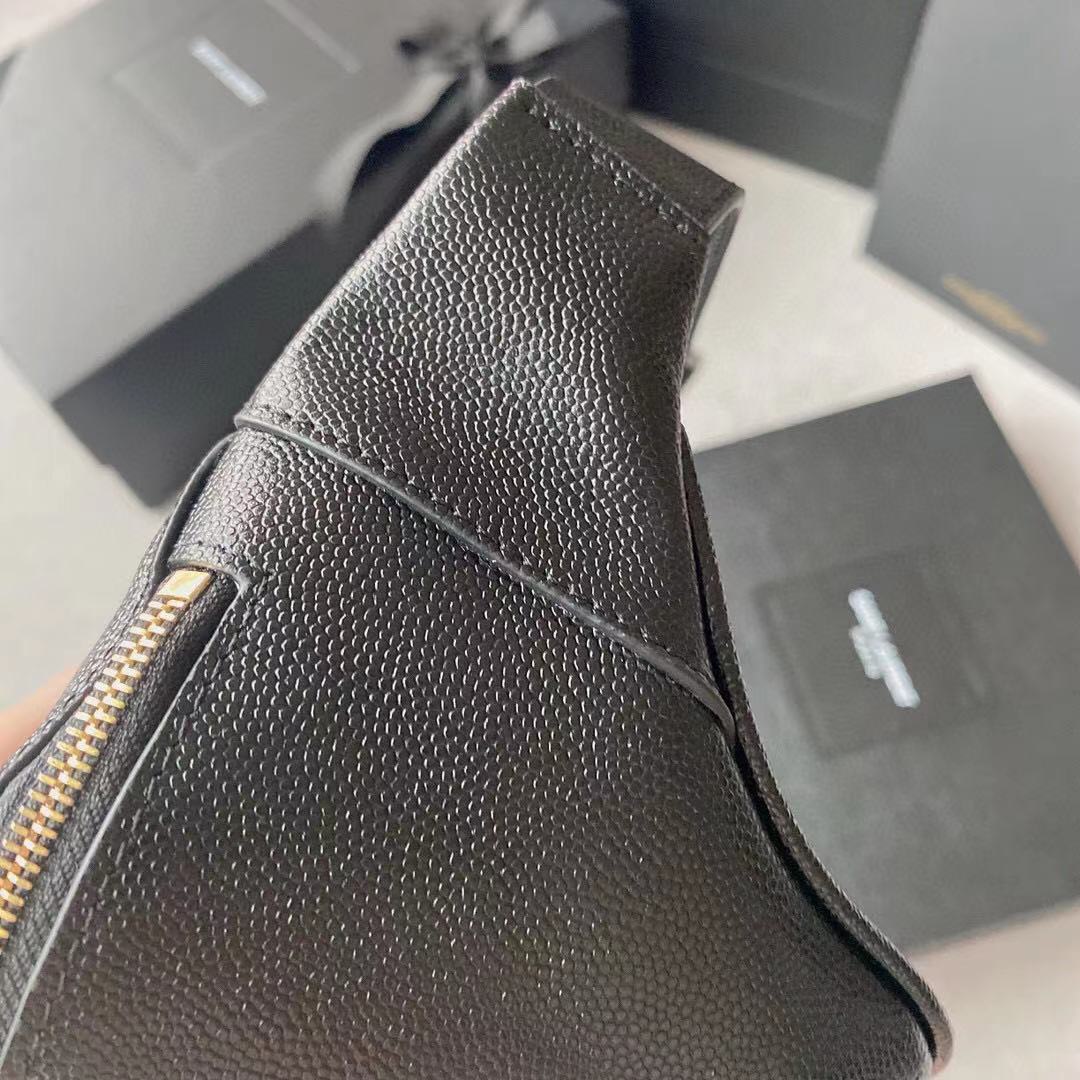 Túi YSL Cassandre Classic Belt Bag In Grain De Poudre Enbossed Leather Siêu Cấp Size 25cm