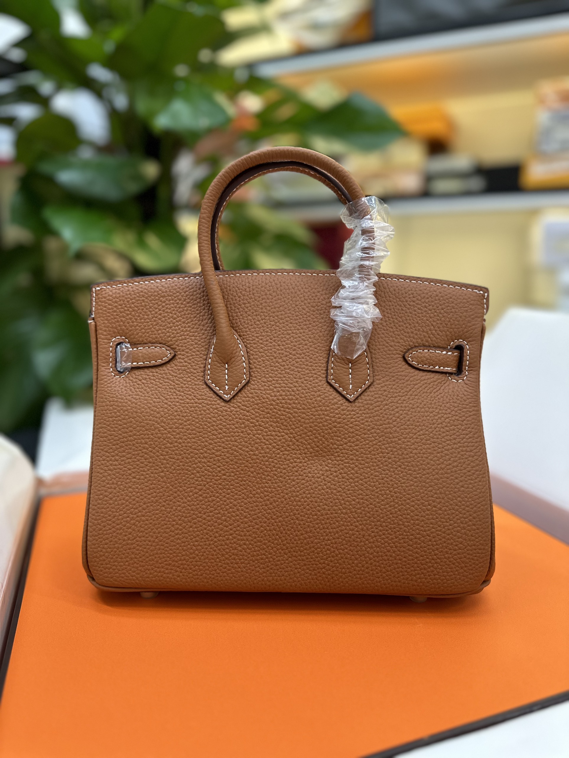 Túi Hermes Birkin 25 Super Màu Cam Size 25cm