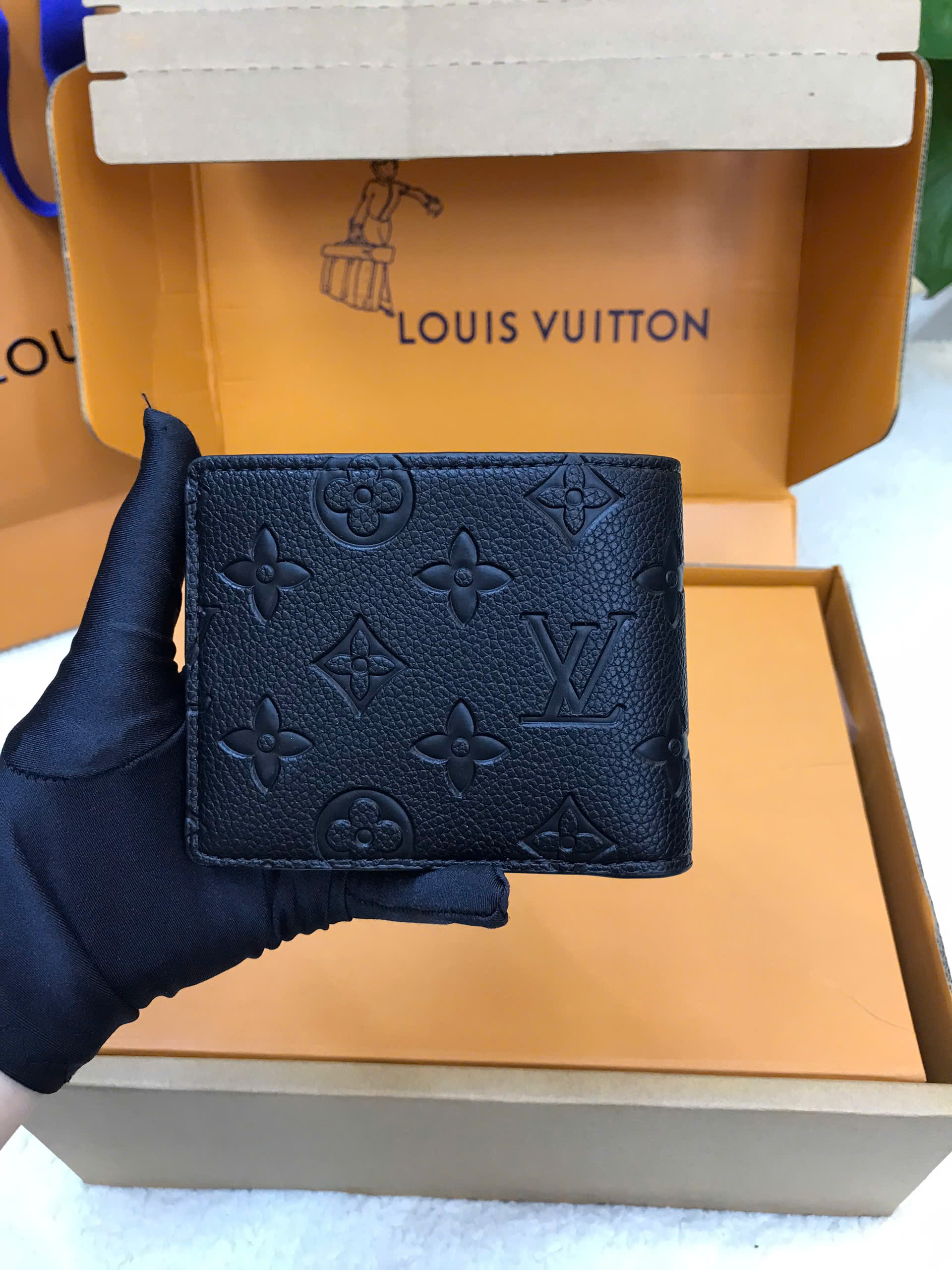 Ví LV Multiple Super Màu Đen Size 11.5cm M62901