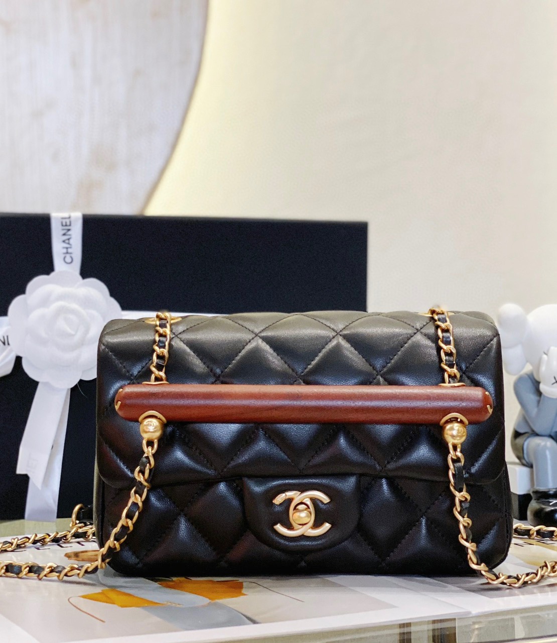 Túi Xách Chanel Classic 23A Siêu Cấp Da Lì Size 21cm