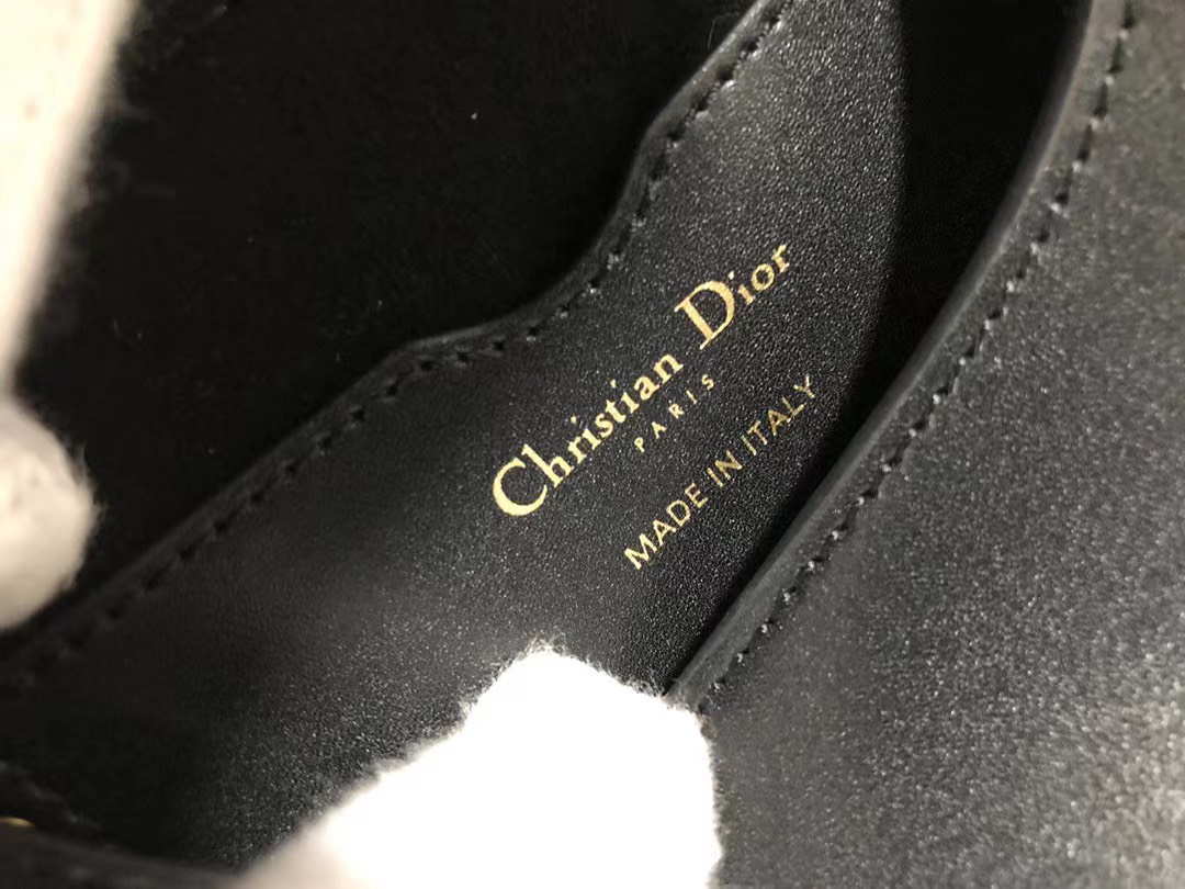 Túi Xách Dior Bobby Siêu Cấp Màu Đen Size 18cm