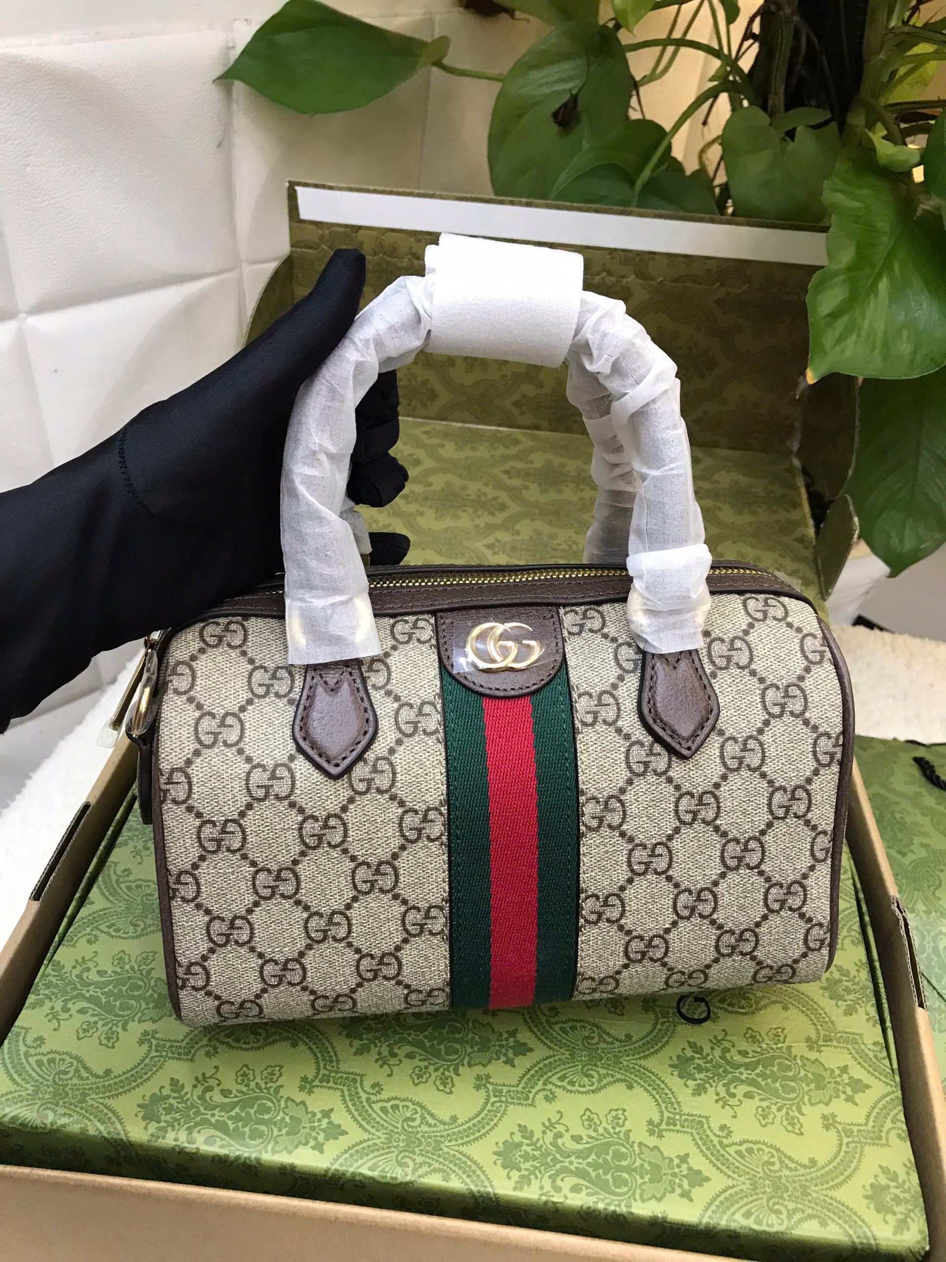 Túi Gucci Ophidia Mini Top Handle Bag Siêu Cấp Size 21cm 772053