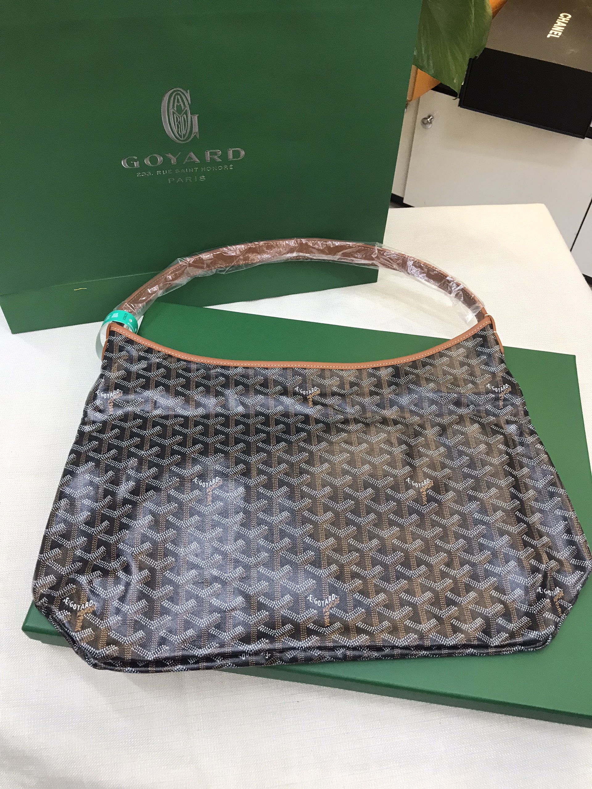 Túi Goyard Boheme Hobo Bag Siêu Cấp Màu Nâu