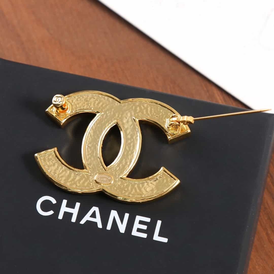 Trâm Cài Áo Chanel Double C Siêu Cấp Full Box