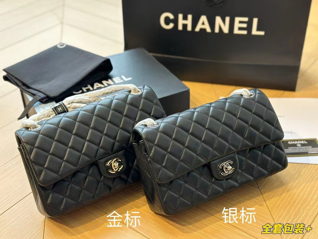 Tổng Hợp Bảng Màu Túi Chanel Classic Da Lì Super Size 25cm Fullbox