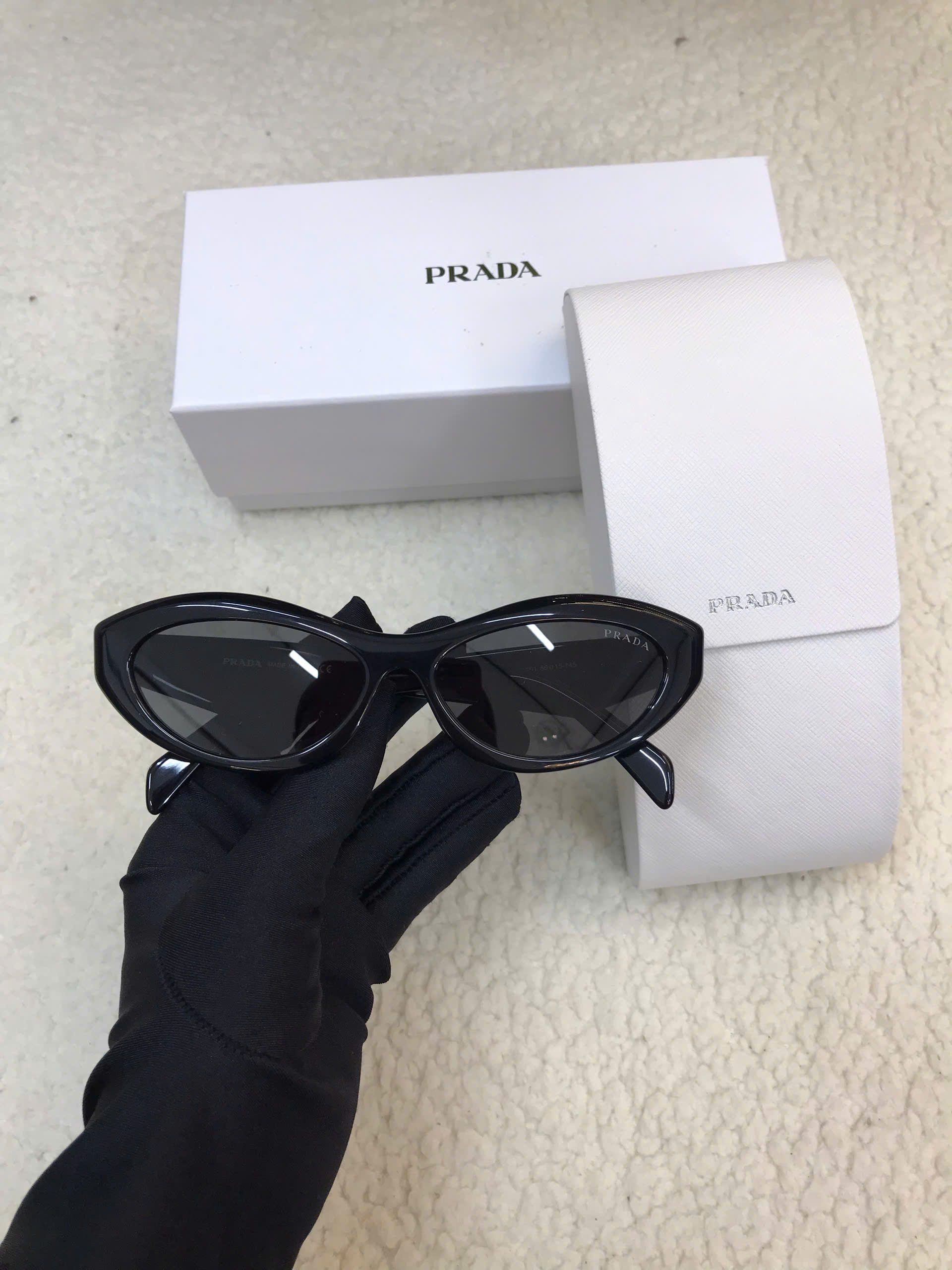 Kính Prada Symbole Sunglasses Siêu Cấp Màu Đen