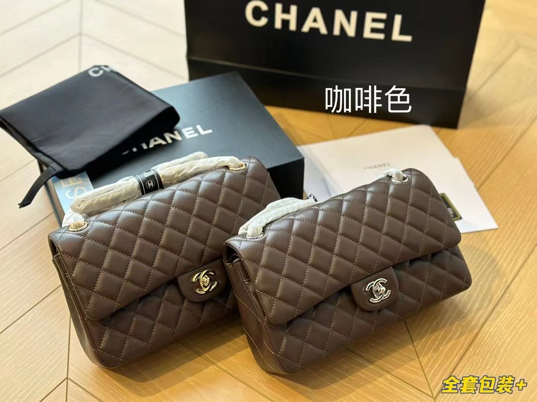 Tổng Hợp Bảng Màu Túi Chanel Classic Da Lì Super Size 25cm Fullbox