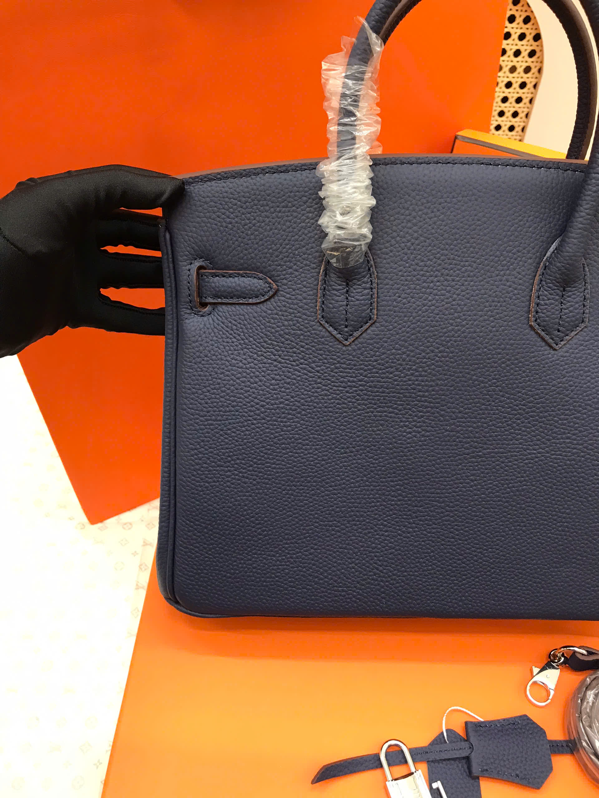 Túi Hermes Birkin Super Màu Xanh Size 30cm