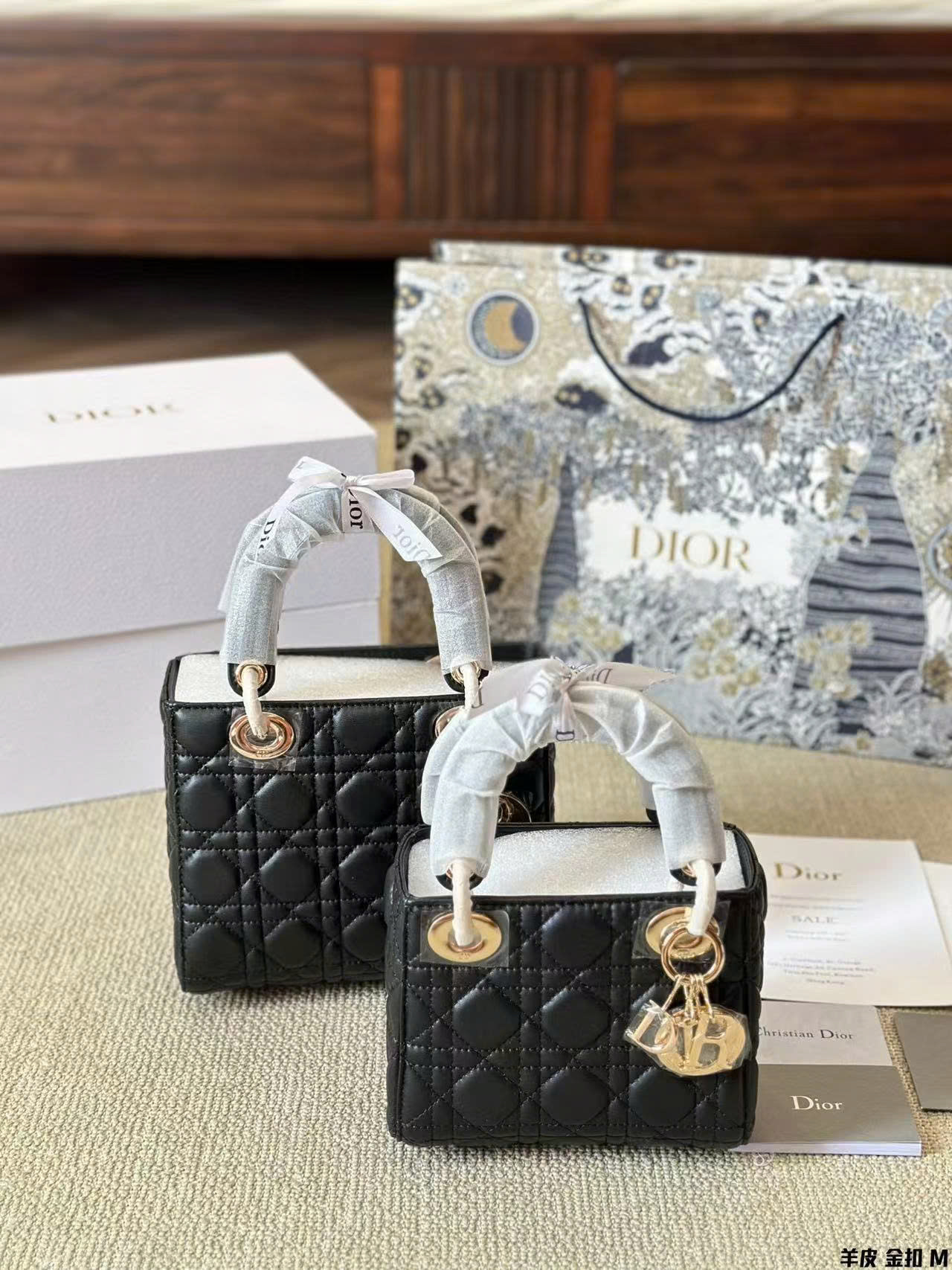 Bảng Màu Túi Lady Dior Super Size 17-20cm