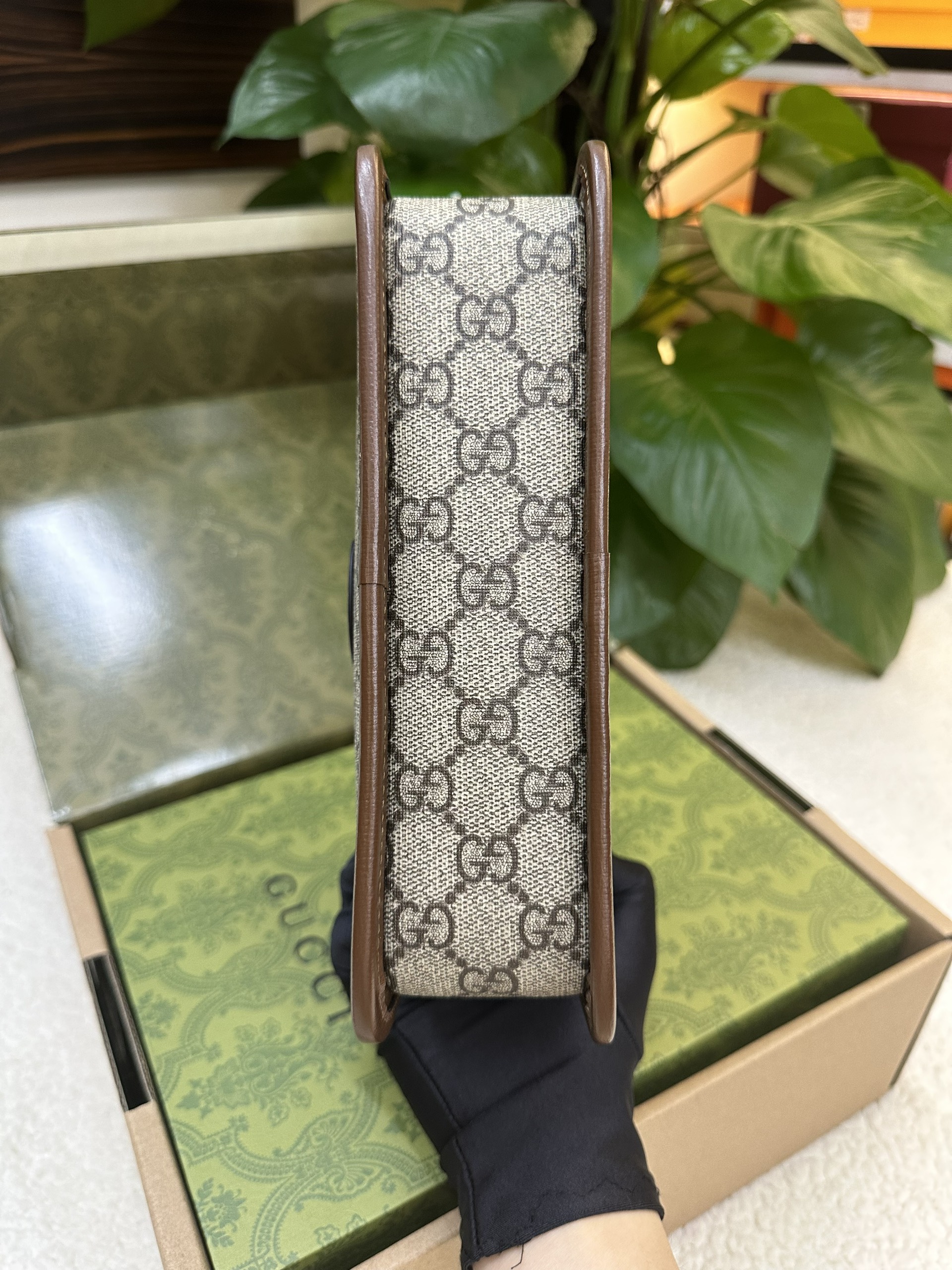 Túi Gucci Mini Bag With Interlocking G VIP Size 23cm