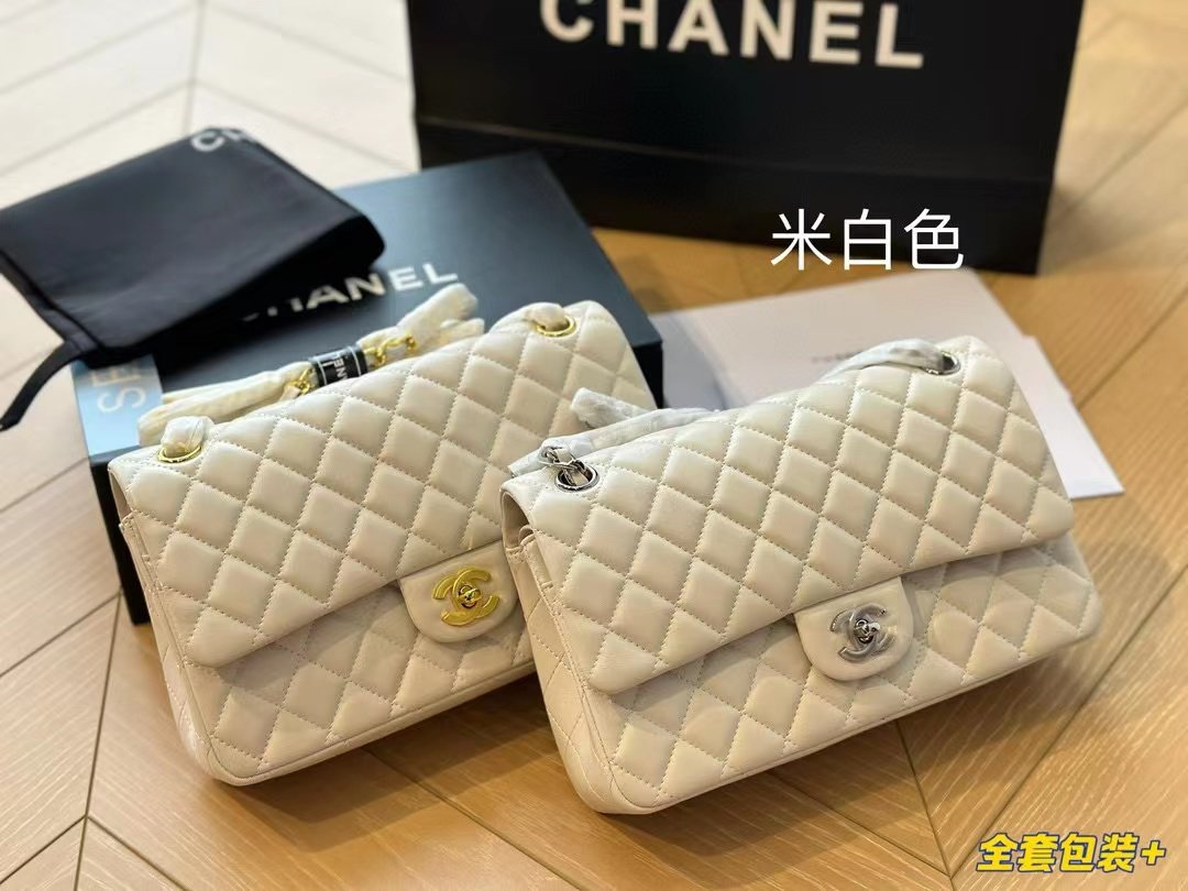 Tổng Hợp Bảng Màu Túi Chanel Classic Da Lì Super Size 25cm Fullbox