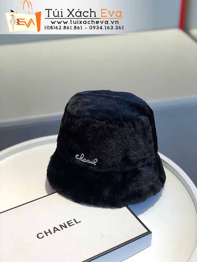 Nón Chanel Siêu Cấp Màu Đen Đẹp.