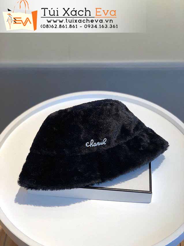 Nón Chanel Siêu Cấp Màu Đen Đẹp.