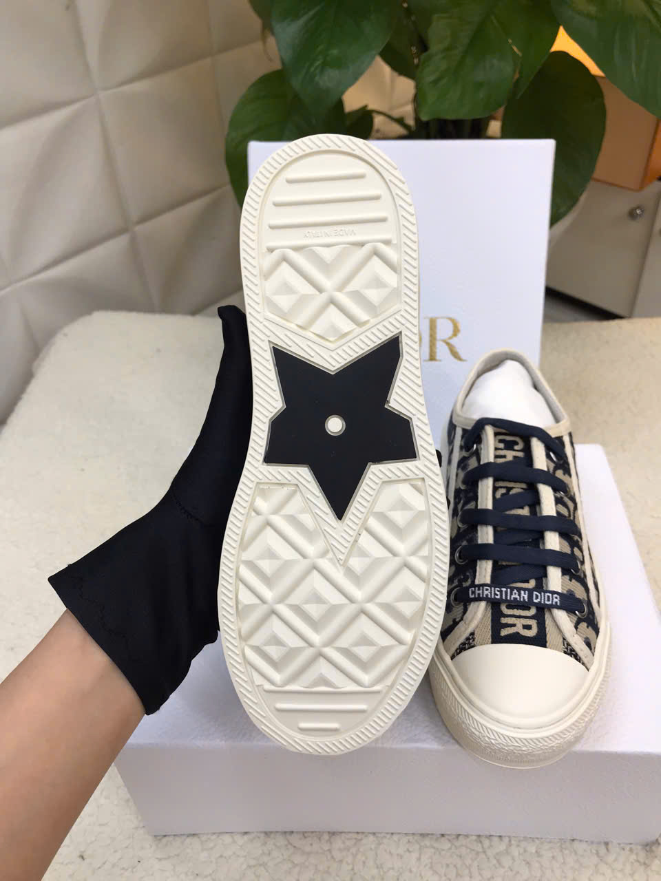 Giày Walk Dior Sneaker Siêu Cấp Size 36