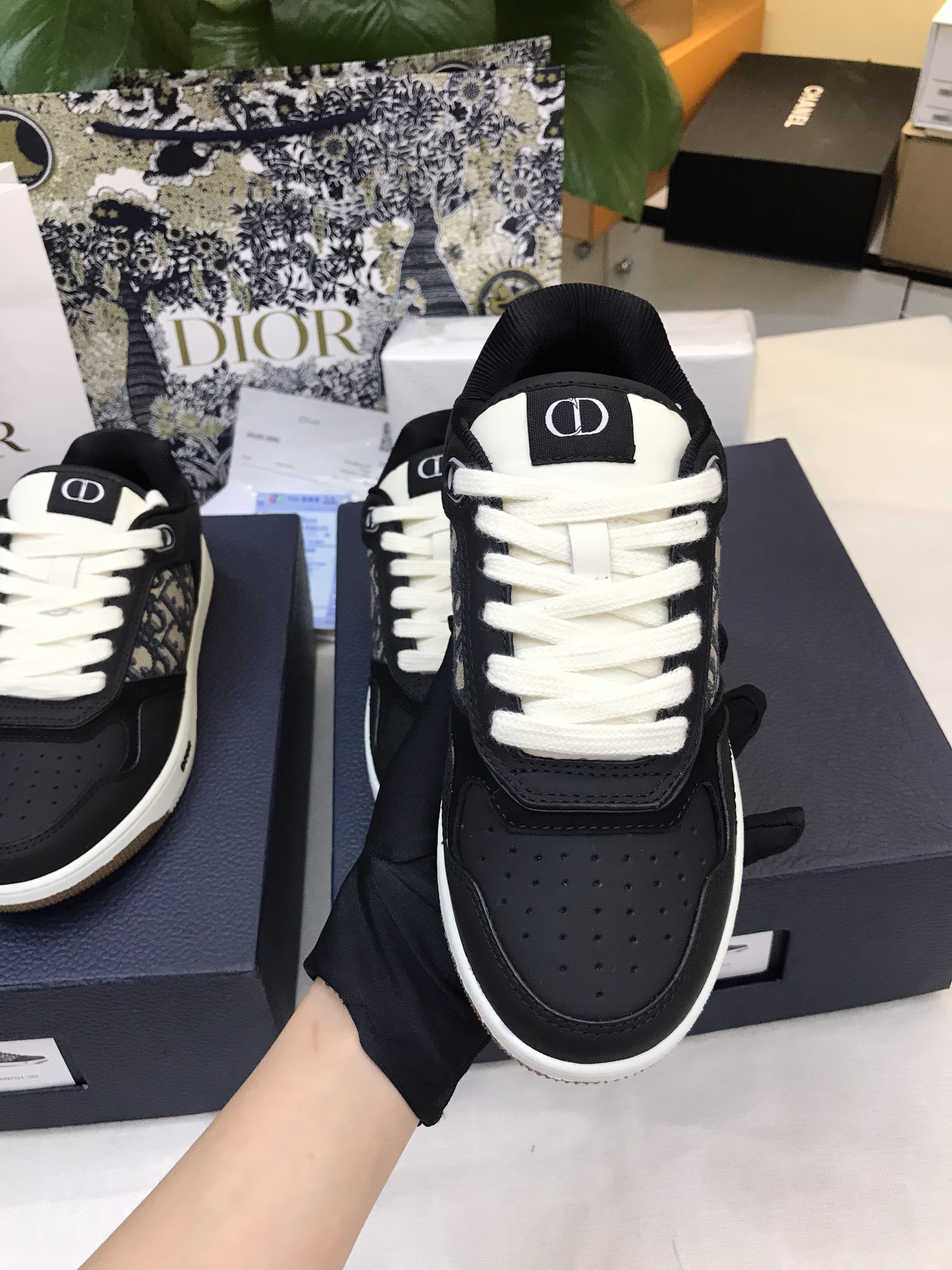 Giày Thể Thao Dior B27 Low-Top Sneaker Siêu Cấp Size 37