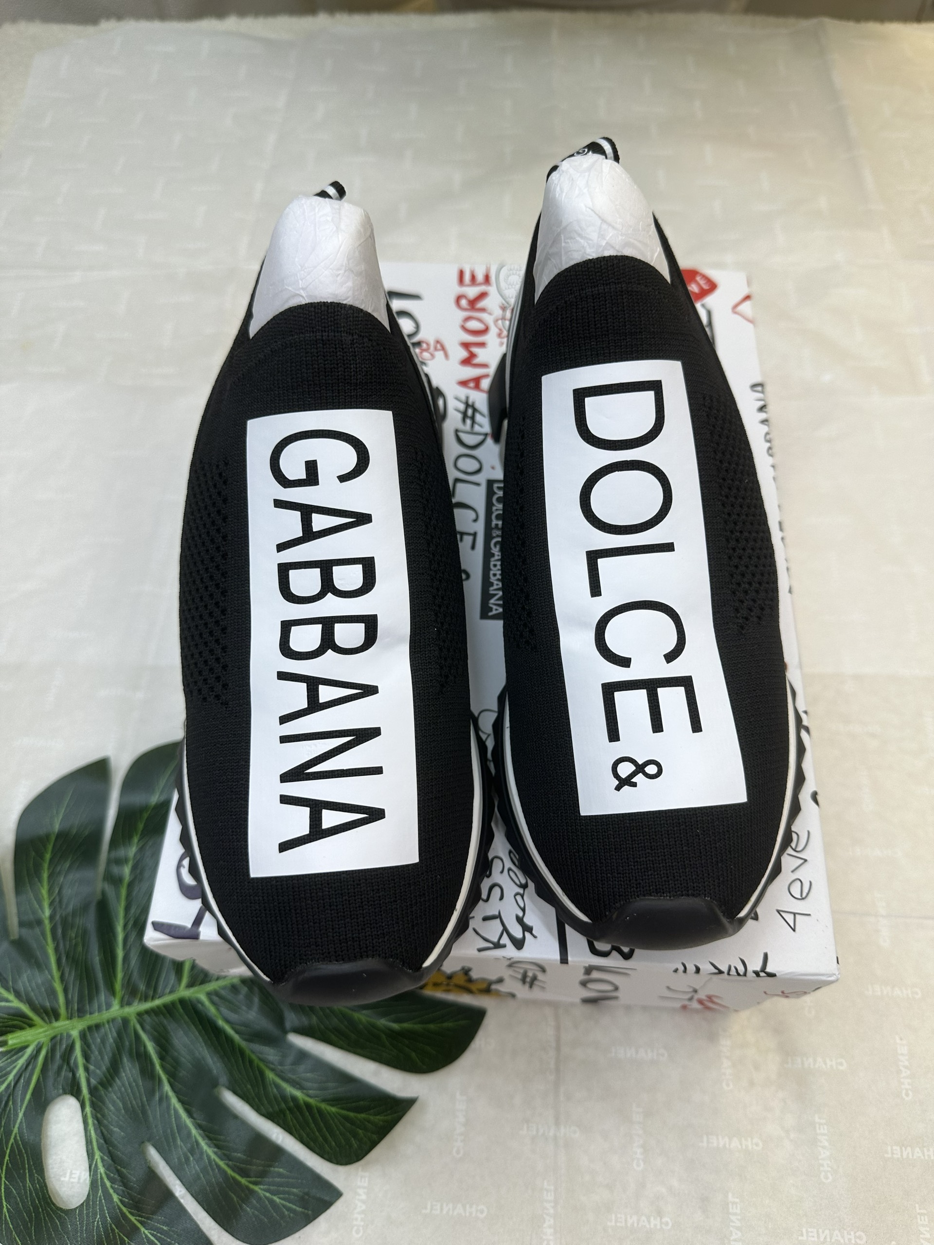 Giày Sneakers Dolce & Gabbana Siêu Cấp Màu Đen