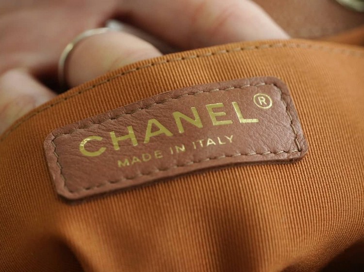 Balo Chanel Duma Vip Màu Nâu Size 20cm