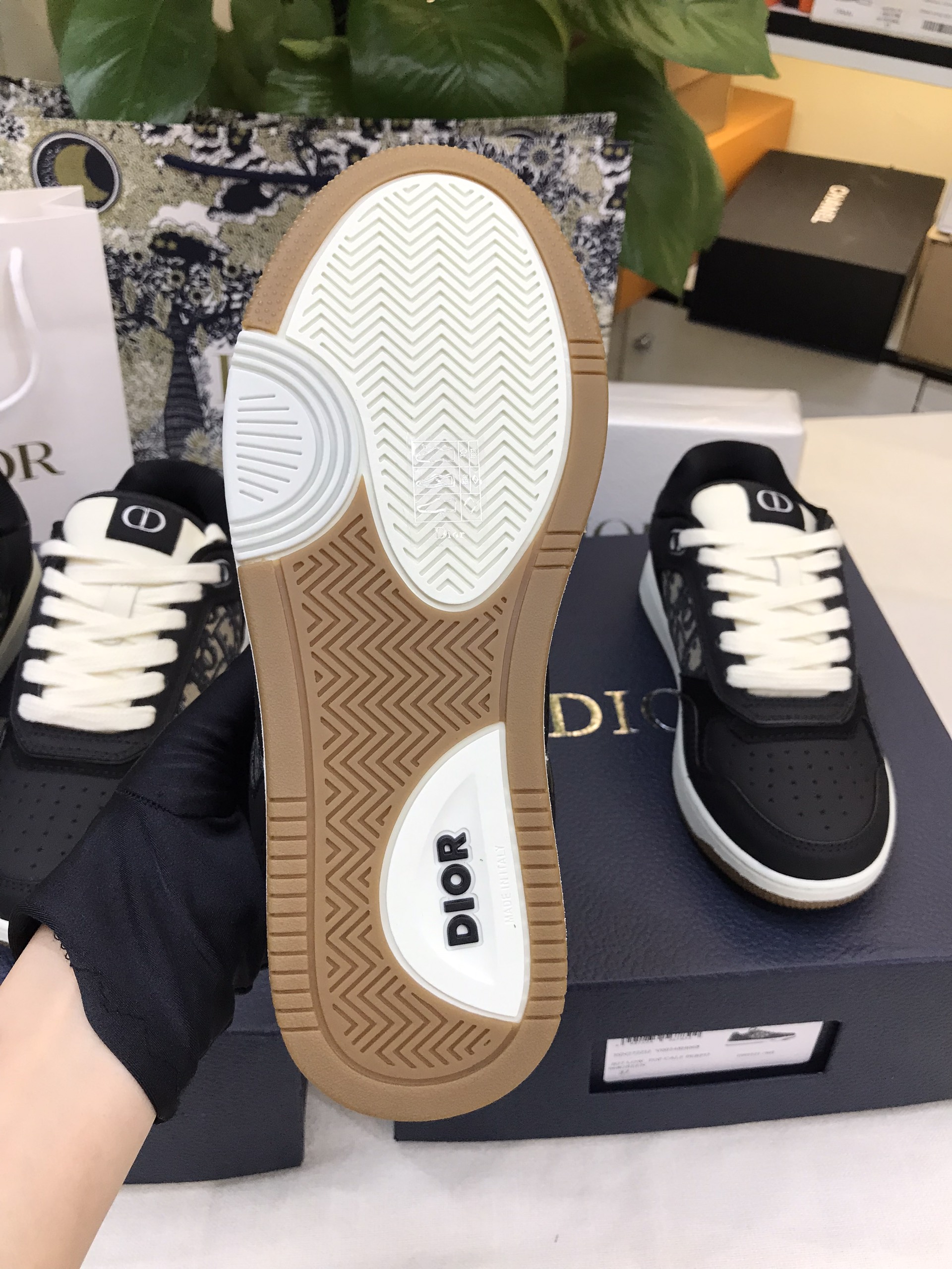 Giày Thể Thao Dior B27 Low-Top Sneaker Siêu Cấp Size 37