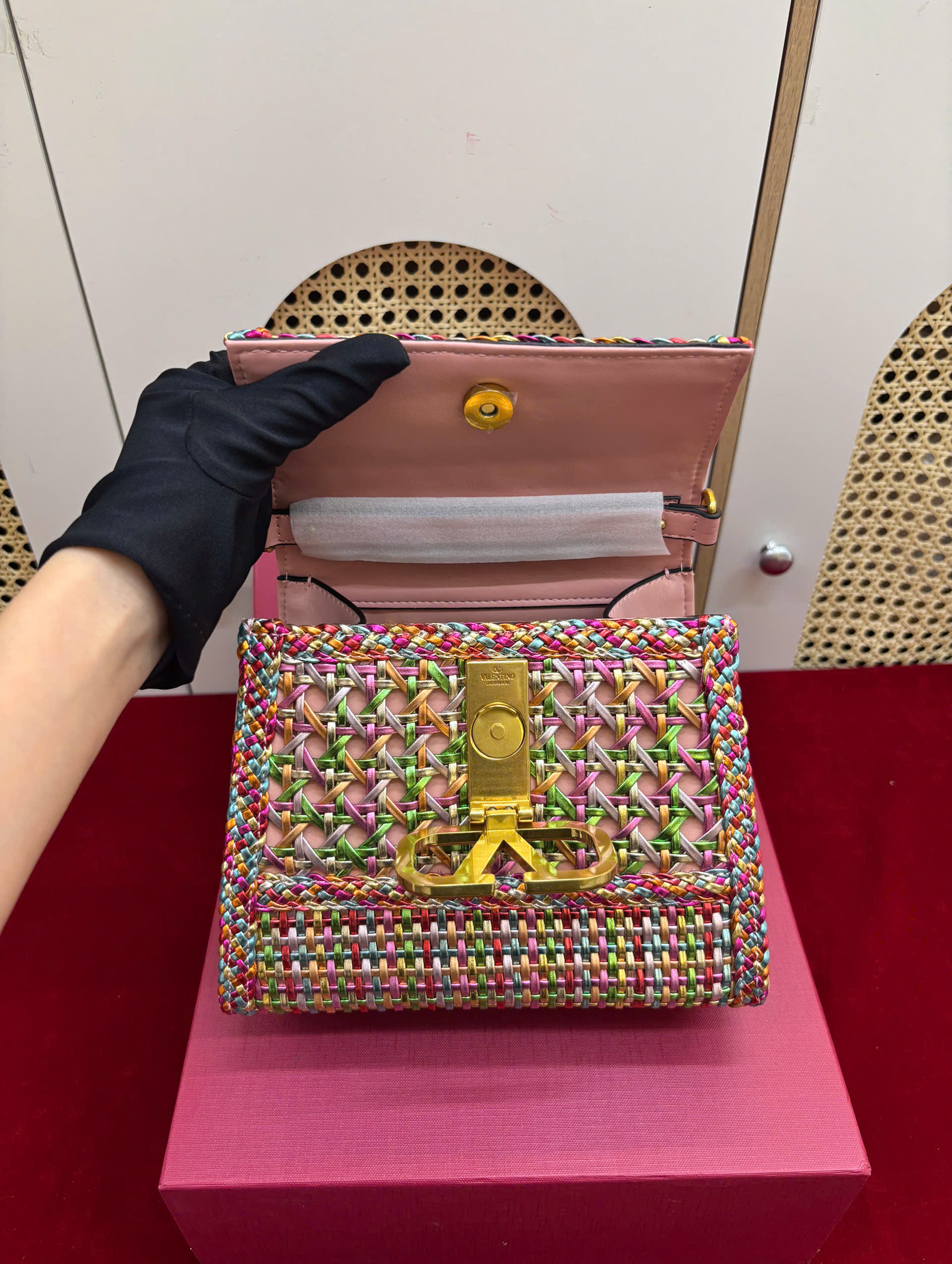 Túi Valentino Garavani Màu Phối Size 22cm