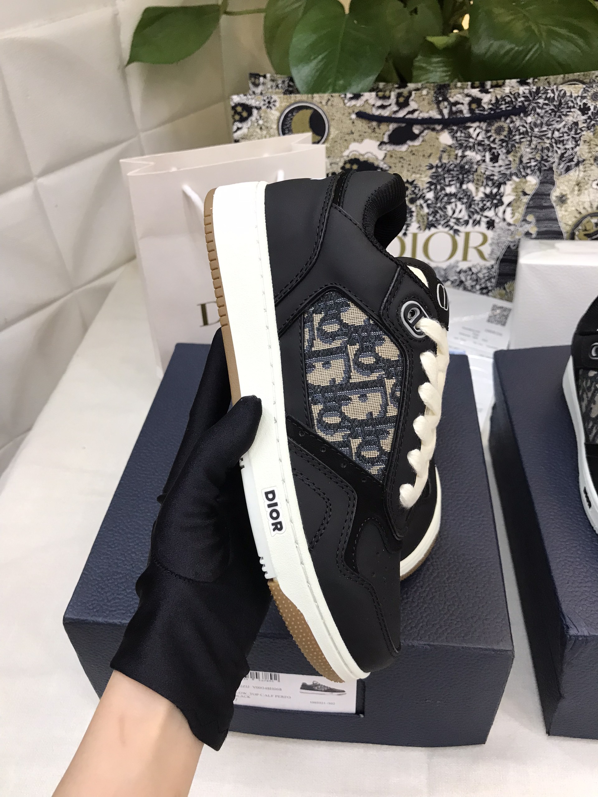 Giày Thể Thao Dior B27 Low-Top Sneaker Siêu Cấp Size 37