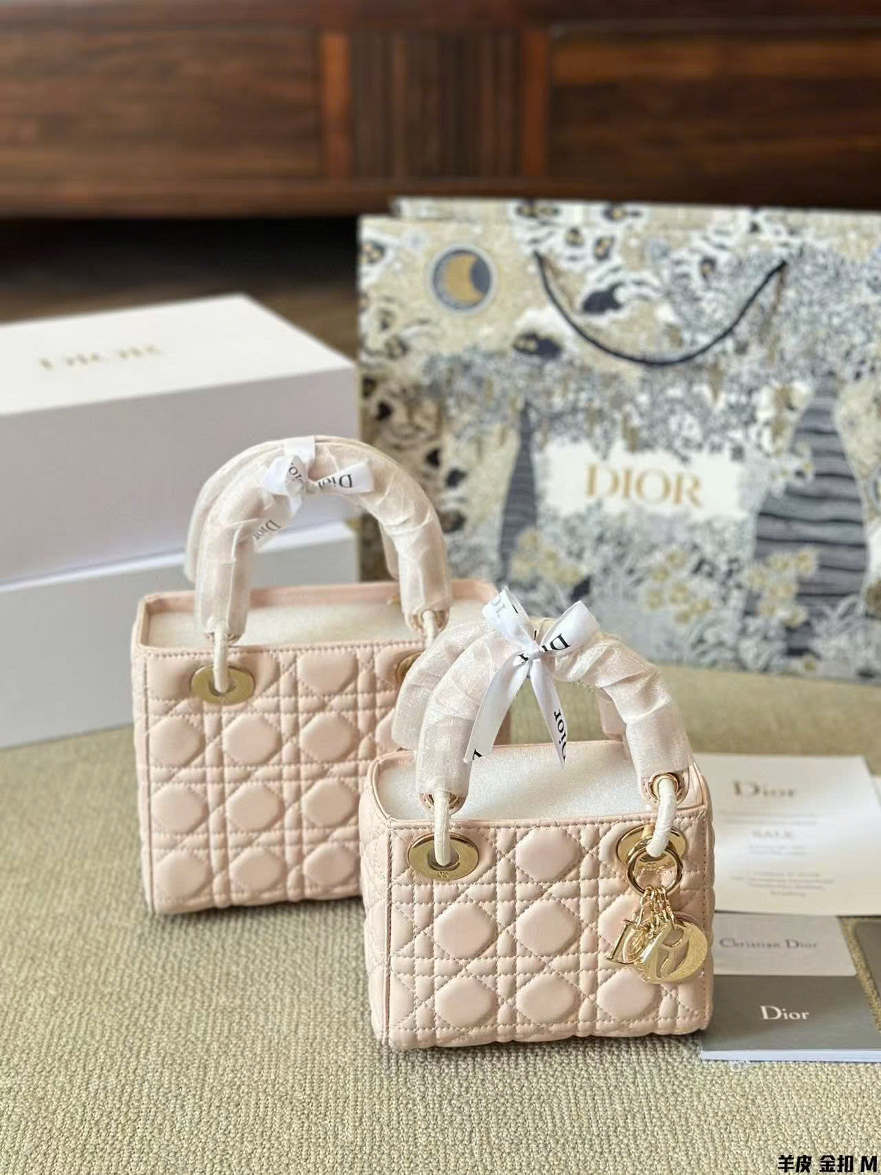 Bảng Màu Túi Lady Dior Super Size 17-20cm