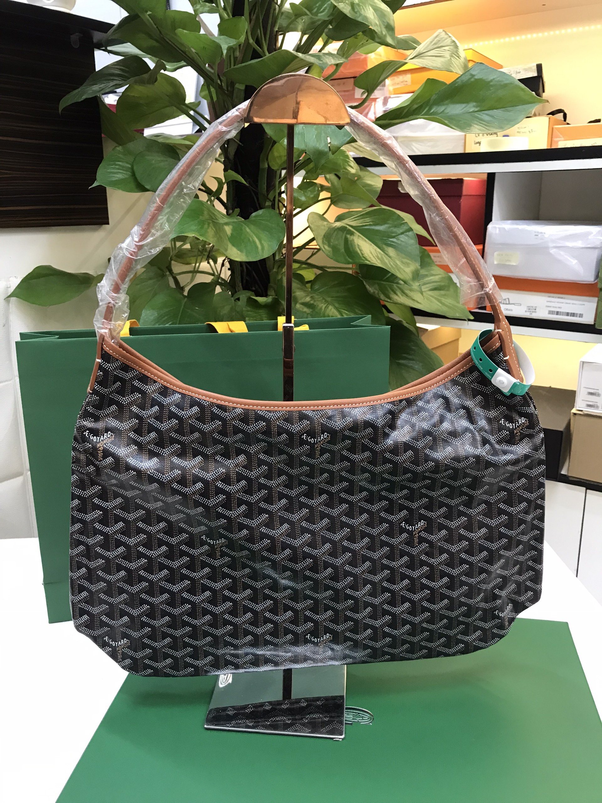 Túi Goyard Boheme Hobo Bag Siêu Cấp Màu Nâu