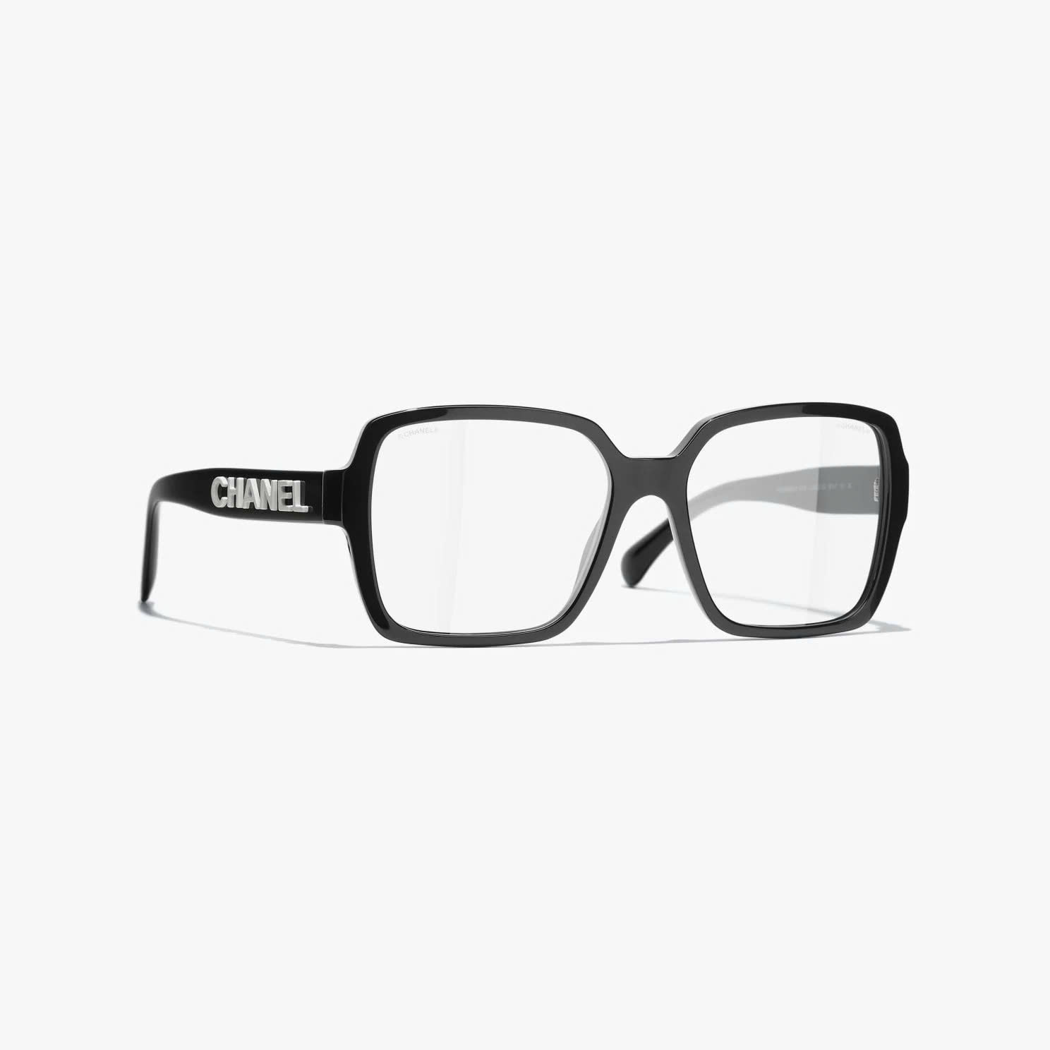 Kính Chanel Square Eyeglasses Siêu Cấp Màu Đen