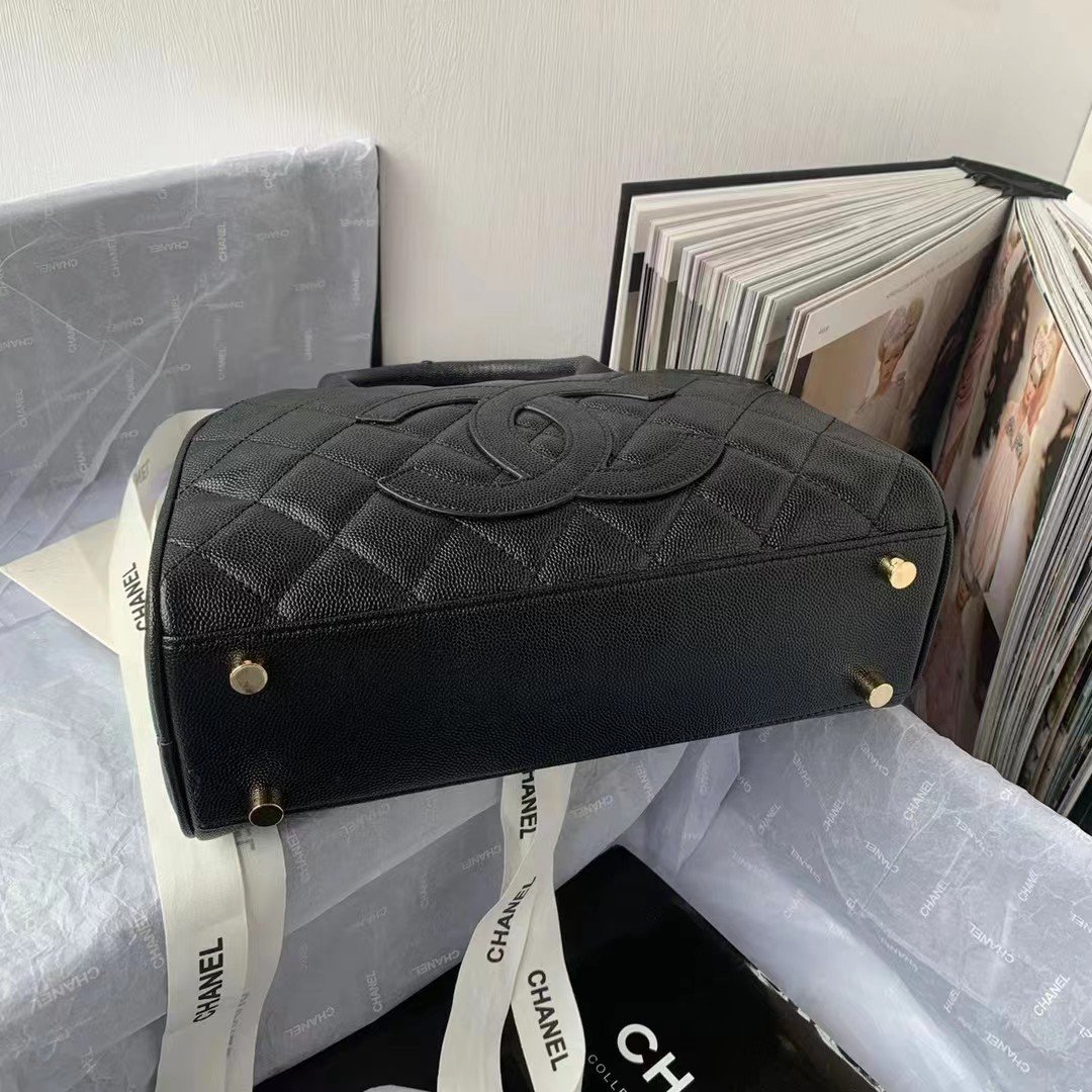 Túi Xách Chanel Vintagep Hilton Siêu Cấp Màu Đen