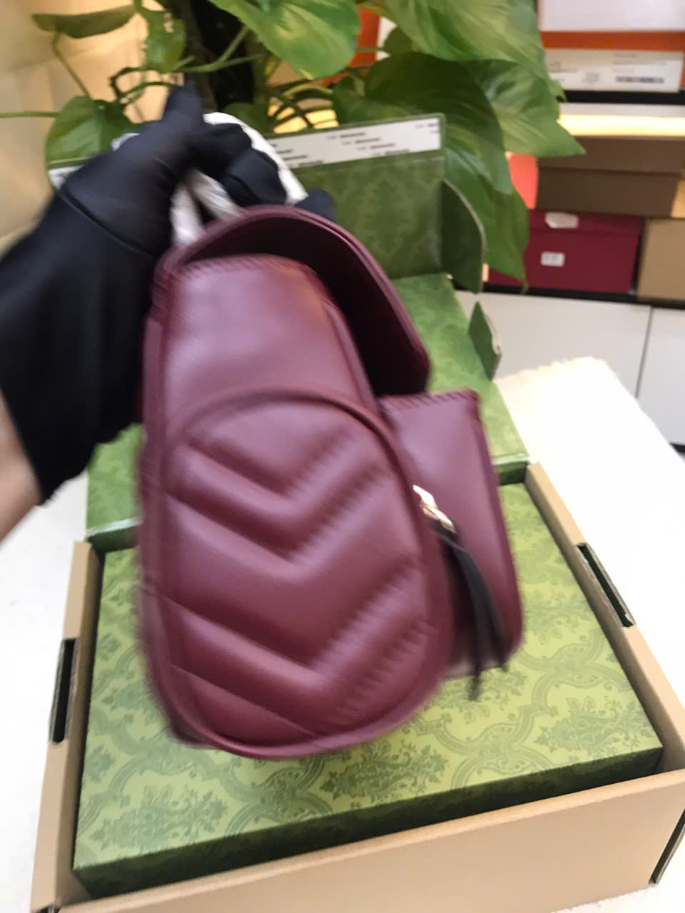 Túi Gucci GG Marmont Small Multi-Pocket Bag Vip 25.5cm