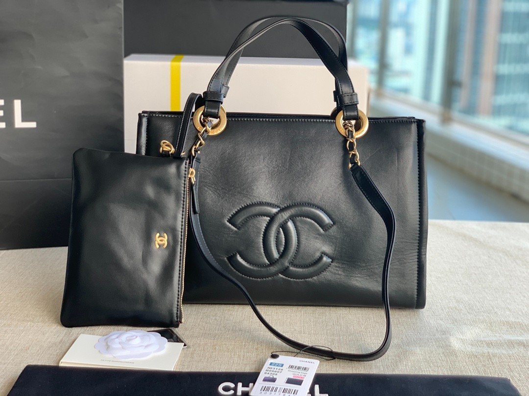 Túi Xách Chanel Maverick Siêu Cấp Size Màu Đen 39cm AS3128