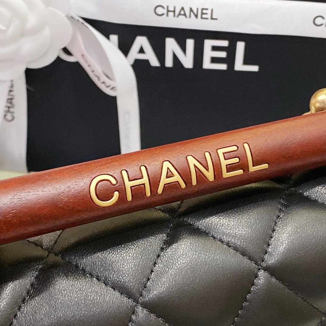 Túi Xách Chanel Classic 23A Siêu Cấp Da Lì Size 21cm